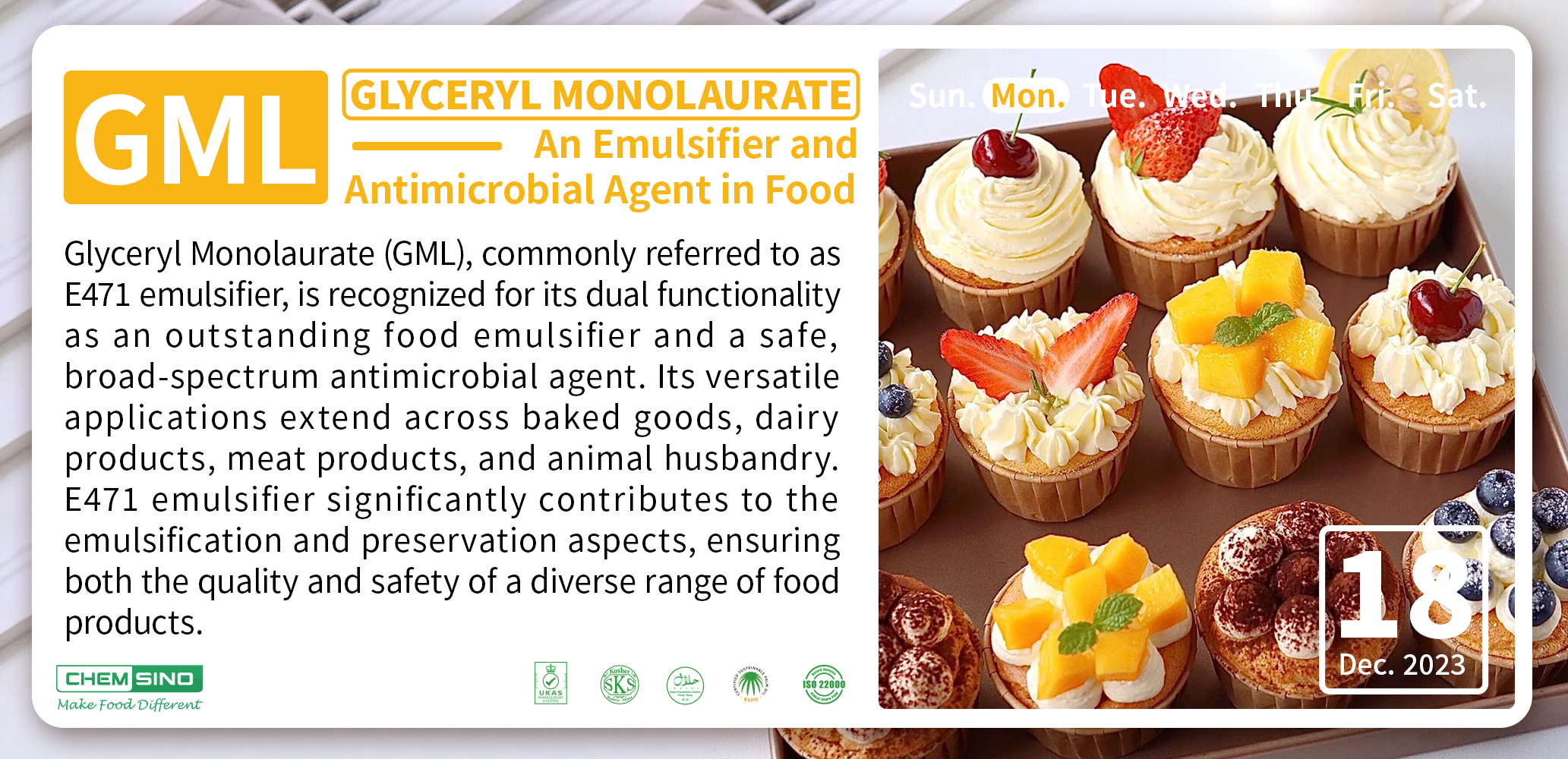 Baked goods and emulsifiers