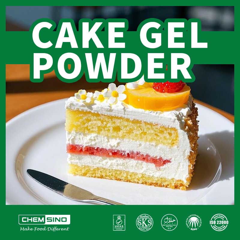 Cake Gel Powder Manufacturer Top Grade Ingredients