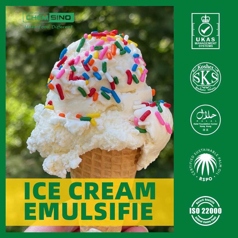 Ice Cream Emulsifier FDA Approved Made in China